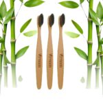 Vernam Orion Bamboo Toothbrush | Biodegradable | Soft Bristles| Plastic-Free Soft Toothbrush | Manual Toothbrush for Adults - Sustainable and Gentle Oral Care | Pack of 1 | 3 Brushes - Image 2
