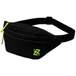 Waist Bag for Men and Women| Crossbody Bag | Chest Bag | Fanny Bag for Travel, Hiking, Running | Strong Stitching & Sturdy Zippers, Adjustable Strap,Unisex(Black)-(Zuzoom) - Image 2