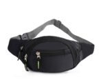 Waist Bags for Men & Women- Premium Stitching, Branded Zippers, Waterproof Pocket, RFID Safe- Large Fanny Pack for Hiking Travel,Cycling,Money Belt (Black) - Image 2
