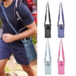 Water Bottle Carrier Trendy Water Bottle Sleeve for Trekking Camping Outdoor Black| Sports Equipment | Outdoor Sports Gear | Exercise Gear - Image 2