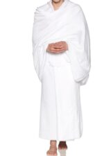 Weinbux Ahram Ihram Ehram Fabric Set Hajj Umrah Ziyarah Pilgrimage for Men 2 Towels (top and Bottom) - Image 2