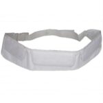 Weinbux Ahram Washable Three Pockets Belt | Multipurpose Pouch for Travel | Bag for Men and Women | White | Adjustable | Free Size - Image 2