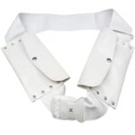 Weinbux Anti Theft Ihram/Ehram/Ahram Two Pockets Belt for HAJJ and UMRAH | Premium Multipurpose Belt | Waist Bag for Women and Men | White | Free Size - Image 2