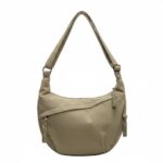 WildHorn Travel Crossbody Crescent Bag for Women | Over-Shoulder Half Moon Sling Purse with Zipper | Unisex Chest Bag & Waist Bag for Daily Travel Use - Image 2