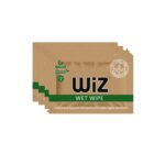 Wiz Single Refreshing Wet Wipes – Individually Wrapped Single Sachet - 100 Count |Alcohol-Free, Paraben-Free, pH Balanced Biodegradable | Face & Hand Cleaning Wipes for Travel & Daily Hygiene - Image 2