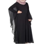 Women's Pure Cotton Solid Design Kaftan Abaya Bhurkha | Islamic Dress Irani Burkha (Free Size) - Image 2