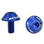 Yosoo Health Gear Bicycle Water Bottle Cage Hex Bolts, M5 x 12mm Bolt Screws for Bike Water Bottle Cage Holder, 2 PCS(Blue) - Image 2