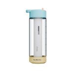 ZeroB H2OHH Portable Water Filter Bottle – 600ml | Removes 99.9% Bacteria & Viruses | Durable TRITAN Material | Instant Purification | Eco-Friendly Travel & Fitness Bottle (CORAL BLOOM) - Image 2