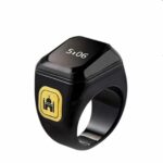 Zikr Ring, Smart Tasbih Zikr Ring, Ring Count Reminder, Muslim Prayer Timing Reminder, LED Display, Bluetooth Connection, Multicolor - Image 2