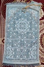 Zooberary Safari Mat/Traveling Prayer Mat/Pocket janamaz/Cloth Salah Mat with Bag / (Multicolor)(Pack of 1) Colors - Image 2