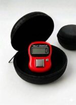 skysia Mini Hand Tally Ring Counter - 5-Digit Digital Finger Counter for Japa, Mantra, Cricket Umpire, Head Count & Exercise | Portable Tally Cricket Umpire Clicker (Pack of 1 Counter with Pouch) - Image 2