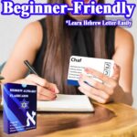 Hebrew Alphabet Flashcards, Hebrew Biblical Alphabet Flash Cards Alef Bet Educational Jewish Language Hebrew Letter Learning Flashcard Including Consonants, Vowels, Dagesh and Final Form - Image 7