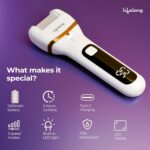 Lifelong Callus Remover for Feet Electronic |Foot Scrubber for Dead Skin |2Hr Runtime, 3Speeds|Rechargeable Hard Skin Cleaning Machine, Feet Cleaner, Heel Peeler, Crack Heel Repair|Foot Care Products - Image 5