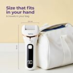 Lifelong Callus Remover for Feet Electronic |Foot Scrubber for Dead Skin |2Hr Runtime, 3Speeds|Rechargeable Hard Skin Cleaning Machine, Feet Cleaner, Heel Peeler, Crack Heel Repair|Foot Care Products - Image 8