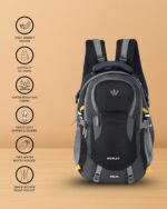 Wesley Spartan Unisex Travel Hiking Laptop Bag fits Upto 17.3 inch with Raincover and Internal Organiser Backpack Rucksack College Backpack - Image 3