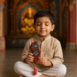 VANTHI V Digital Tasbeeh for Zikr, Meditation, Prayer, God Name Counting Mala, Finger Counting Machine with Compass Multicolor (Finger Counting with Compass) - Image 3