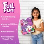 Skillmatics Foil Fun - Unicorns & Princesses, No Mess Art for Kids, Craft Kits & Supplies, DIY Creative Activity, Travel Toys, Gifts for Ages 4, 5, 6, 7, 8, 9 - Image 3