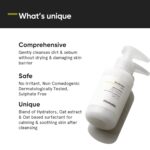 Minimalist Gentle Face Wash With 6% Oat Extract & Hyaluronic Acid For Sensitive Skin (Dry to Normal) | Sulphate Free | Non-Drying | Fragrance Free | Gentle Cleanser (120 ML) - Image 4
