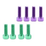 8Pcs Aluminum Alloy MTB Bike Water Bottle Cage Bolts Holder Socket Screws| Sports Equipment | Outdoor Sports Gear | Exercise Gear - Image 4