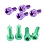 8Pcs Aluminum Alloy MTB Bike Water Bottle Cage Bolts Holder Socket Screws| Sports Equipment | Outdoor Sports Gear | Exercise Gear - Image 6