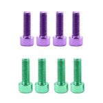 8Pcs Aluminum Alloy MTB Bike Water Bottle Cage Bolts Holder Socket Screws| Sports Equipment | Outdoor Sports Gear | Exercise Gear - Image 7