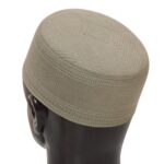 Muslim Namaz Cap for Men | Premium Embroidered Prayer Topi | Breathable Cotton Skull Cap | Islamic Cap for Salah, Eid, Jummah, Ramadan, Hajj & Umrah | Comfortable - Image 4