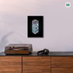FRAME Bazaar Islamic Arabic Calligraphy | Motivational Wall Art Frame | Framed Poster Decor (12 x 16 Inches, Black) - Image 4