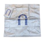 RBLISS CG Safri Travel Prayer Mat | Pocket Friendly Polyster Water Proof Travelling mat | Silver | Pack of 1 - Image 3