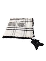 Men Arafati Scarf Arabic Shemagh Keffiyeh Scarf Summer Head Wrap Dust & Sun Protection Stylish Men Scarf - Image 3