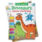 Pick and Paint Coloring Activity Book For Kids: Dinosaurs - Image 4
