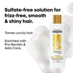 L'Oréal Professionnel Paris Xtenso Care Sulfate-free* Shampoo | For frizz free, manageable & smooth hair | Gently cleanses & controls frizz | With Pro-Keratin, Increases shine & softness, 250 ml - Image 3