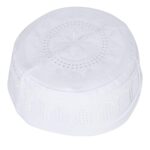 Shanrya Muslim Prayer Hat, Muslim Hat Saudi Arabia Headwear for Daily Wear for Prayer for Men for Women - Image 7