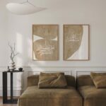 VIBBES Modern Islamic Arabic Calligraphy Wall Art Frames, SubhanAllah & Haza Nis Siratal Mustaqeem, Set of 2 (Medium - 14x10 Inches) - Image 5