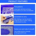 4Pcs Muslim Janamaz for Namaz, Portable Prayer Rug with Storage Bag for Travel and Home Use - Image 5