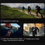 Shyenah Z7 Ultra Roggued Sports Smartwatch,1.46" HD Display, Bluetooth Calling,HeartRate, Blood Pressure, SpO2,Qibla,Prayer Alarm, Sleep,MET, Compass,100+ Sports (Black Dial + Black Band) - Image 3