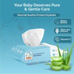Tiny Tabs Baby Wipes with Lid -Pack of 3 | Gentle & Soft Wet Wipes |Paraben Free, pH Balanced, Safe, Baby Wipes Combo for Home & Travel - Image 3