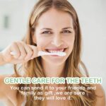 ALIOZ (Pack of 6) Toothbrush for Sensitive Gums, Micro Fur Manual Toothbrush with 20000 Soft Floss Bristle for Men, Women, Elderly, Braces and Gum Recessions, Protect Fragile Gums - Image 4