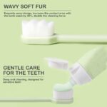 ALIOZ (Pack of 6) Toothbrush for Sensitive Gums, Micro Fur Manual Toothbrush with 20000 Soft Floss Bristle for Men, Women, Elderly, Braces and Gum Recessions, Protect Fragile Gums - Image 5