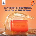 Savlon Moisturizing Glycerin soap bar with germ protection, Pack of 5-120g each - Image 3