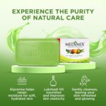 Medimix Transparent Ayurvedic Traditionally Made Bathing Bar Soap 125g (Pack of 4) | Infused with Glycerine and Lakshadi Oil | Effective for Dry Skin - Image 3