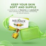 Medimix Transparent Ayurvedic Traditionally Made Bathing Bar Soap 125g (Pack of 4) | Infused with Glycerine and Lakshadi Oil | Effective for Dry Skin - Image 4