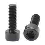 4Pcs Aluminum Alloy Bike Water Bottle Cage Bolts Holder Socket Screws Black| Sports Equipment | Outdoor Sports Gear | Exercise Gear - Image 4