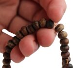 Handmade Juniper Wood 99 Beads Tasbeeh Misbaha Islamic Gift Tasbih Prayer Beads Tesbih 5x7 mm Small Size Dhikr Rosary - Image 6