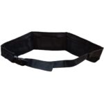 Weinbux Ahram Washable Three Pockets Belt Multipurpose Pouch|Travel Side Waist Bag | Black | Adjustable | Free Size - Image 3
