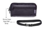 Saco Universal Small Zipper Cellphone Holster Belt Loops Clip case Pouch Horizontal Waist Bag with Card Holder for Running, Camping, Hiking, Rock Climbing/Dual Mobile Pouch - Image 5