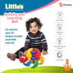 Little's Activity and Learning Ball I Learning Activity Toy I Multicolour I Infant and Preschool Toys - Image 4