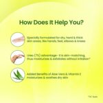 150 gm For Intense Moisturisation with Urea 7% & Aloe vera for thick and dry skin | Truly the Healing Moisturiser | For very dry skin | Takes care of cracked heels & Fissure feet effectively - Image 7