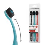 Perfora Flexi Toothbrush For Kids & Adults | With Charcoal Infused Bristles | Ulta Soft Bristles For Plaque Removal | Tooth Brush Set (Pack Of 3) - Image 6