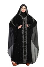 SS farasha burqa, Embellished Dubai Style free size suitable up to 70kg body weight - Image 3