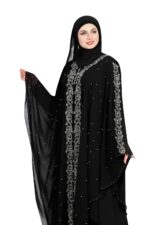SS farasha burqa, Embellished Dubai Style free size suitable up to 70kg body weight - Image 4